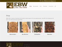 Tablet Screenshot of exoticburlwood.com